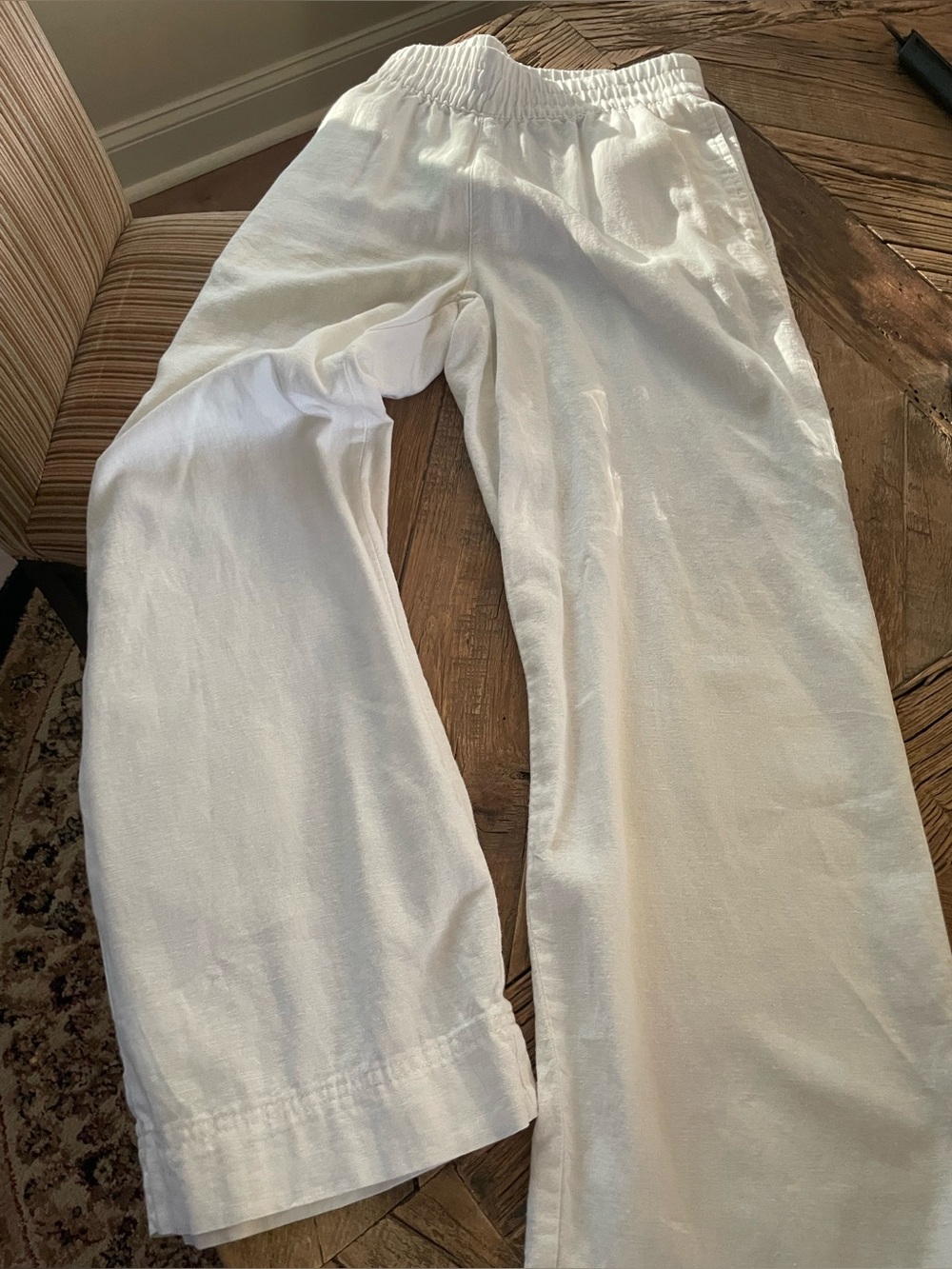 Women’s Wide Leg Linen Pants From Old Navy Size Small
